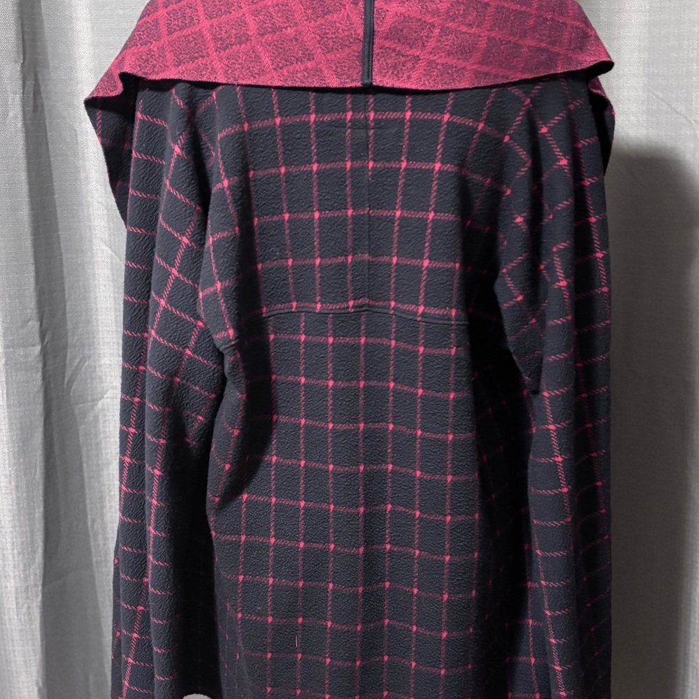Sanctuary from Anthropologie Windowpane Shawl Jacket - Picture 5 of 7